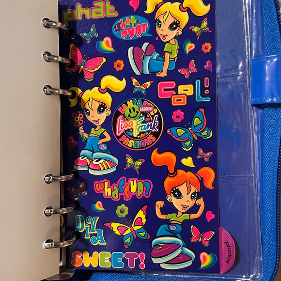 Lisa Frank blue planner/agenda - Picture 7 of 7